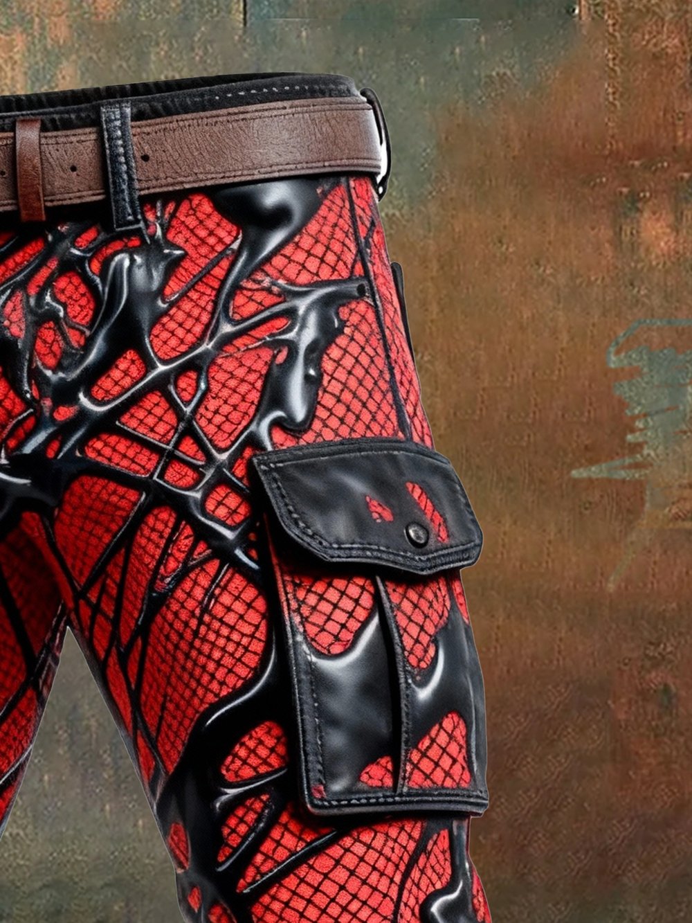 MAISON CLÉMENT PARIS™ | PANTALON CARGO MOTIF ARAIGNÉE HOMME