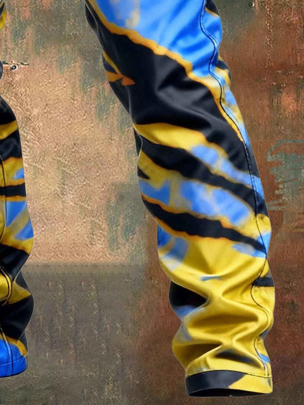 MAISON CLÉMENT PARIS™ | PANTALON CARGO MOTIF ABSTRAIT HOMME TACTIQUE