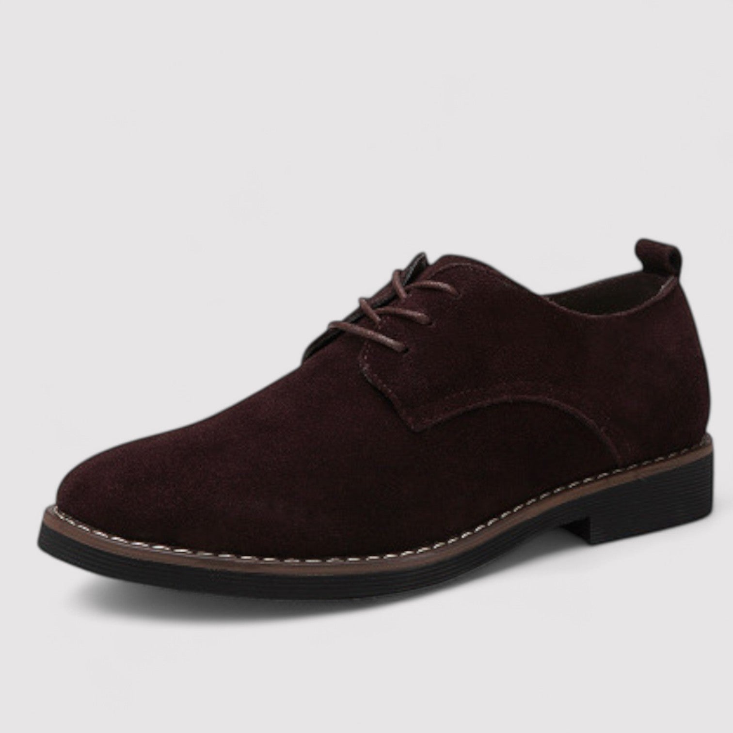 Caspian – Chaussures décontractées à lacets en suède – Chaussures classiques pour hommes