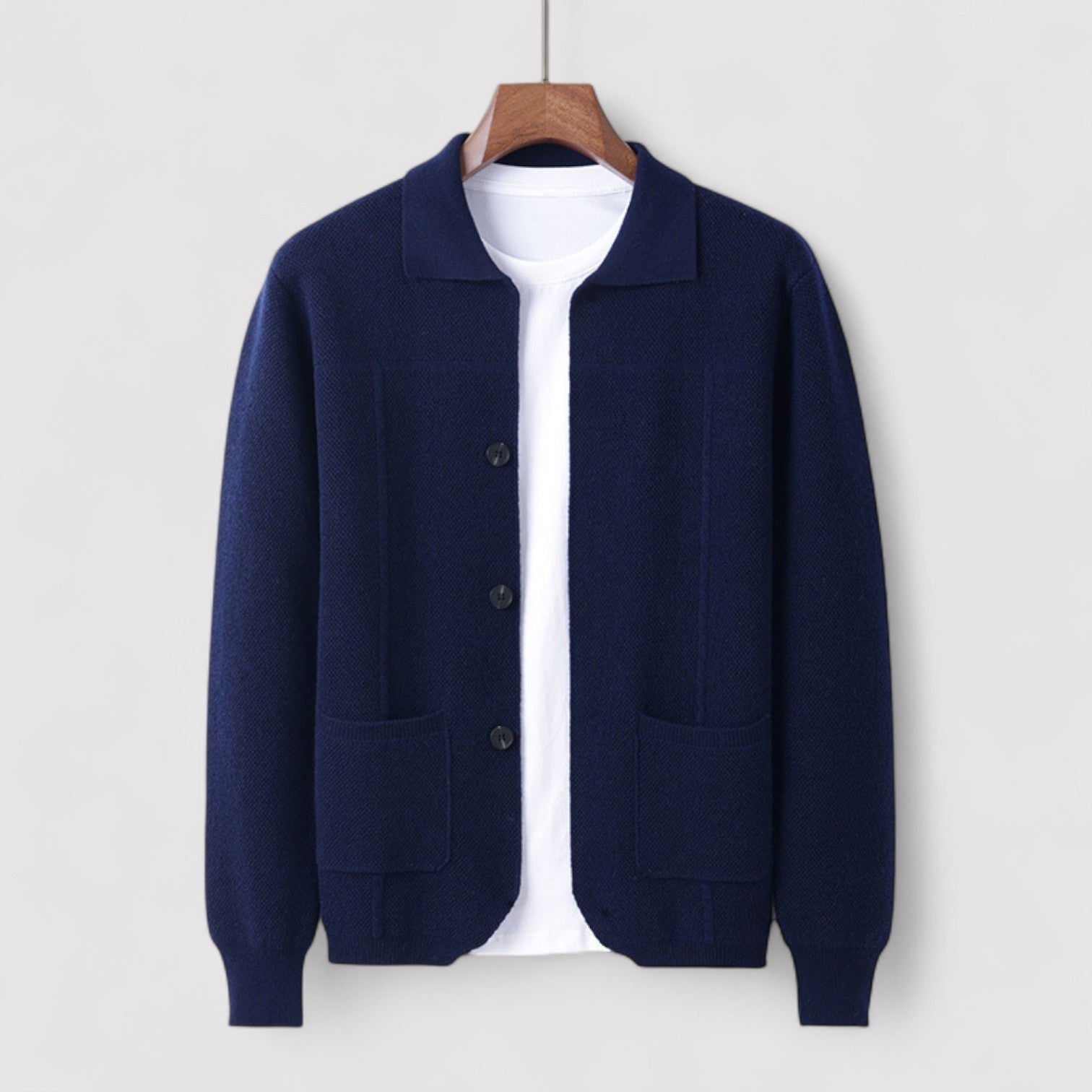 Luciano – Gilet en tricot pour hommes – Style élégant