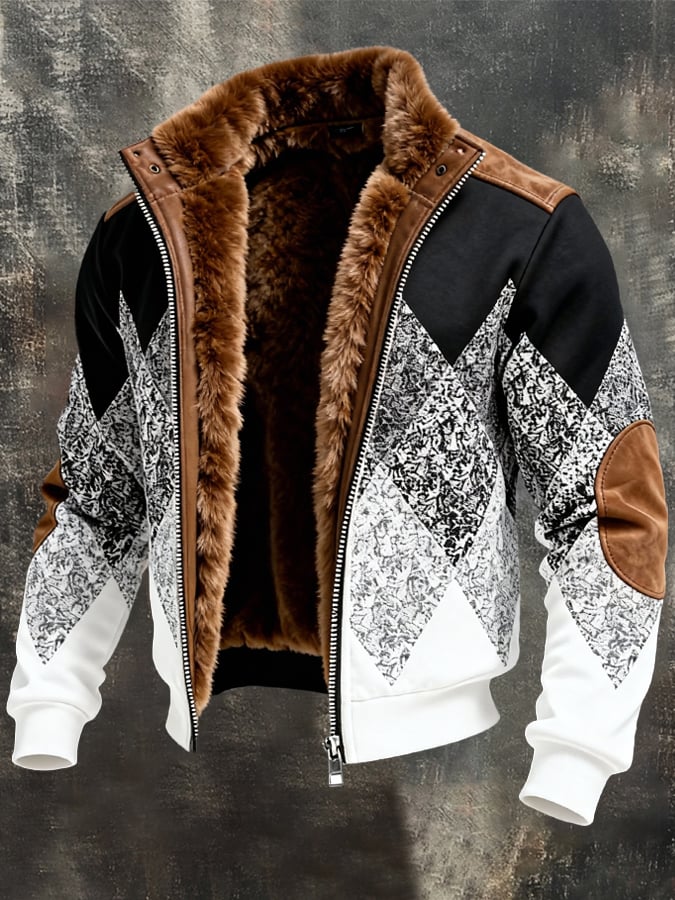 MAISON CLÉMENT PARIS™ | BLOUSON HOMME DOUBLÉ FOURRURE STYLE TENDANCE