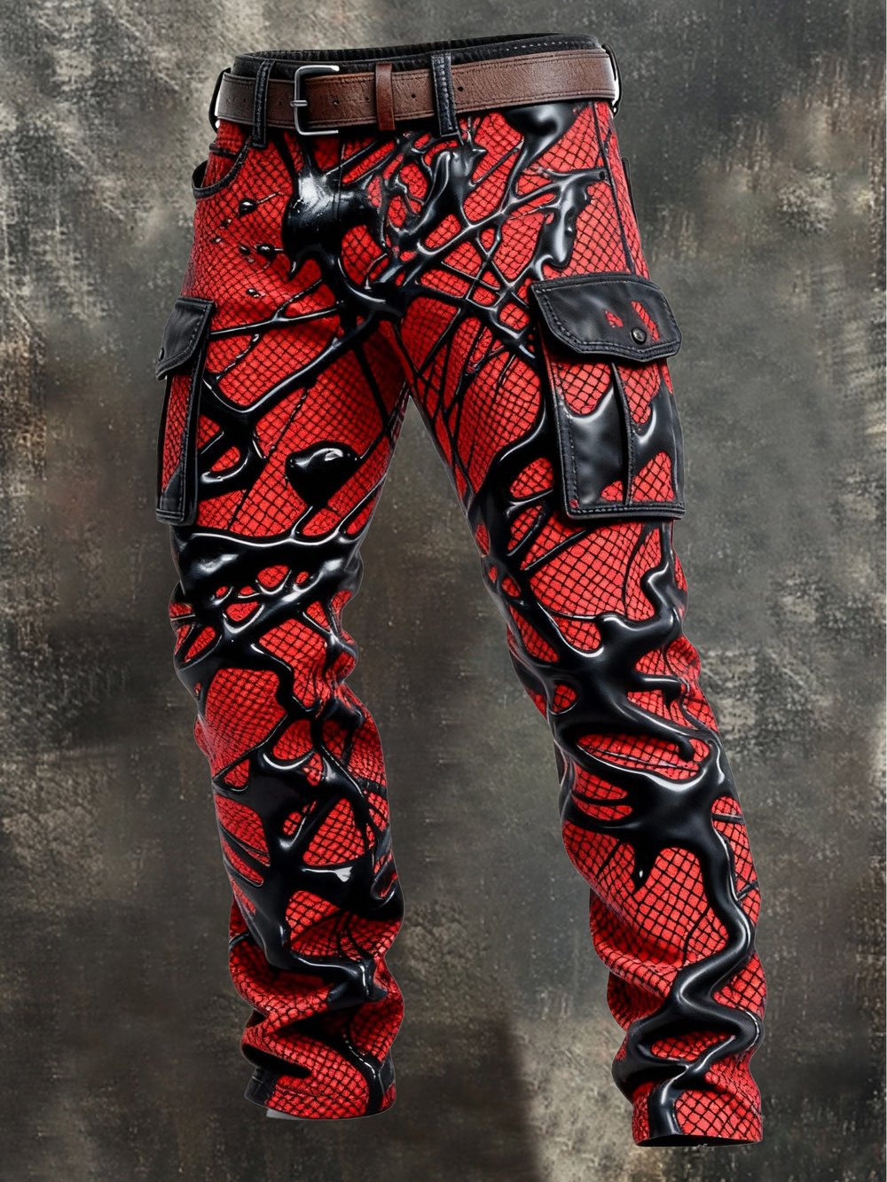 MAISON CLÉMENT PARIS™ | PANTALON CARGO MOTIF ARAIGNÉE HOMME