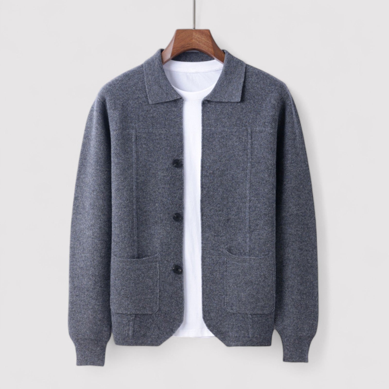 Luciano – Gilet en tricot pour hommes – Style élégant