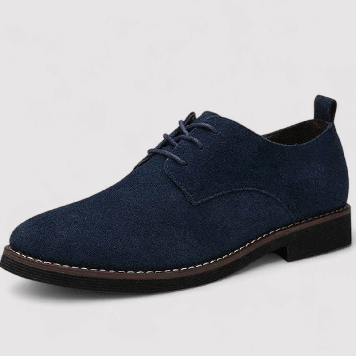 Caspian – Chaussures décontractées à lacets en suède – Chaussures classiques pour hommes