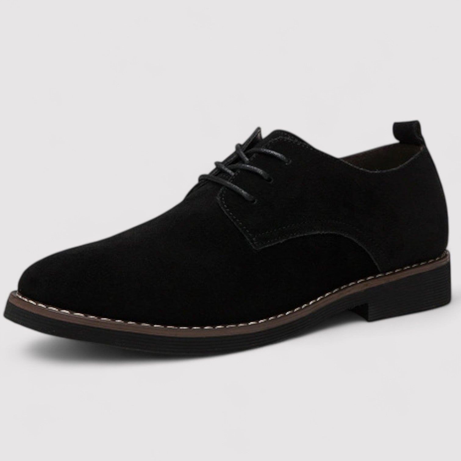 Caspian – Chaussures décontractées à lacets en suède – Chaussures classiques pour hommes