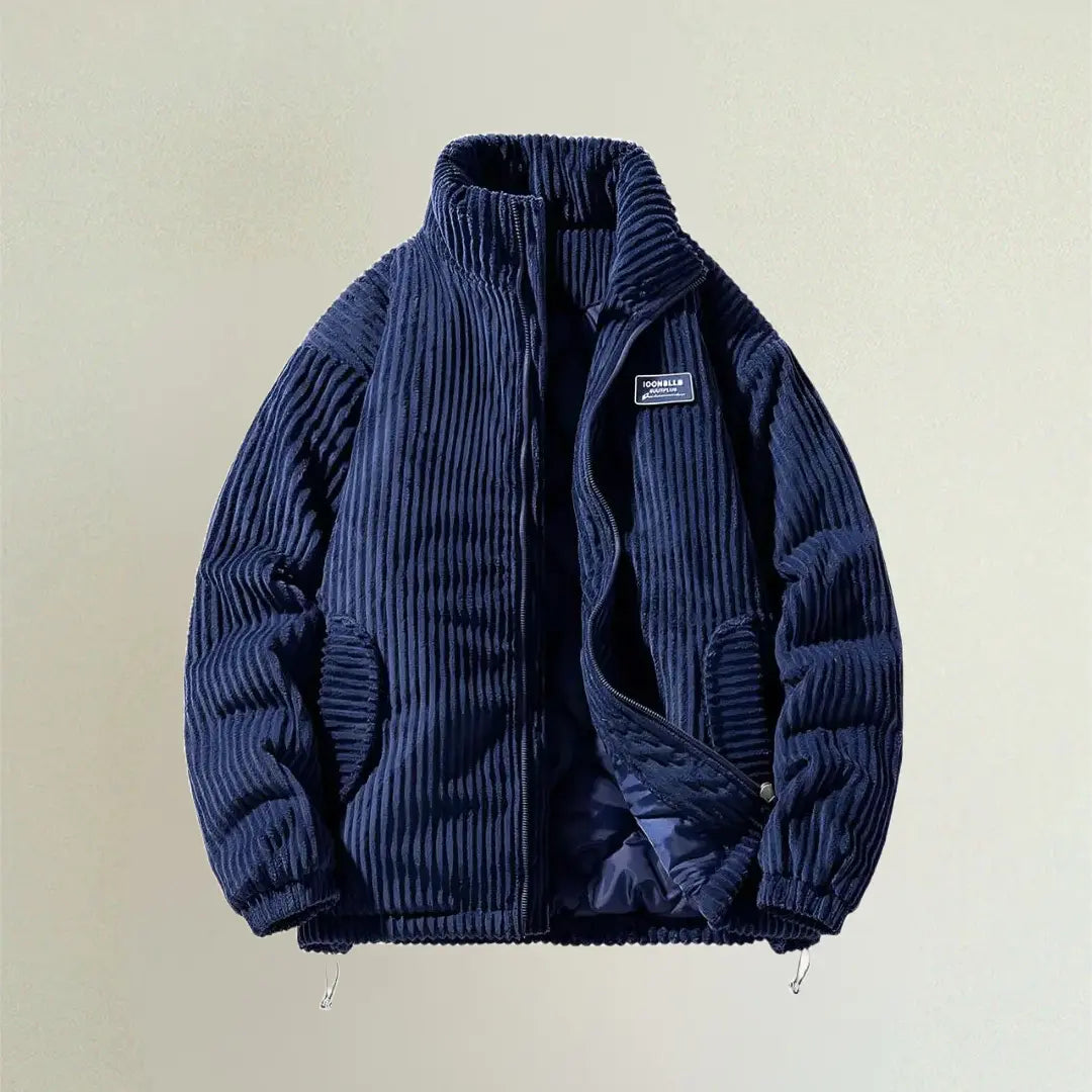 Adam - Doudoune en Côtelé Stylée pour Homme