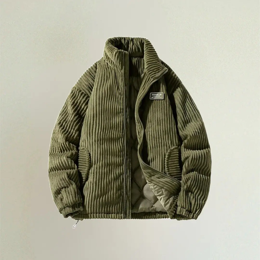 Adam - Doudoune en Côtelé Stylée pour Homme