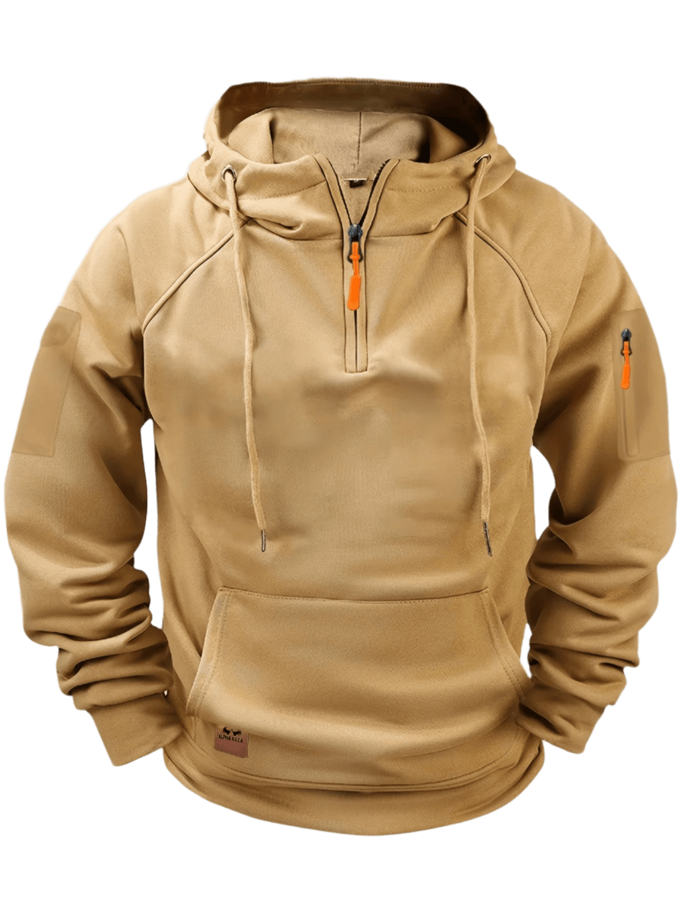 Aerlux Fleece Utility Hoodie | Sweat à capuche décontracté avec plusieurs poches pour hommes