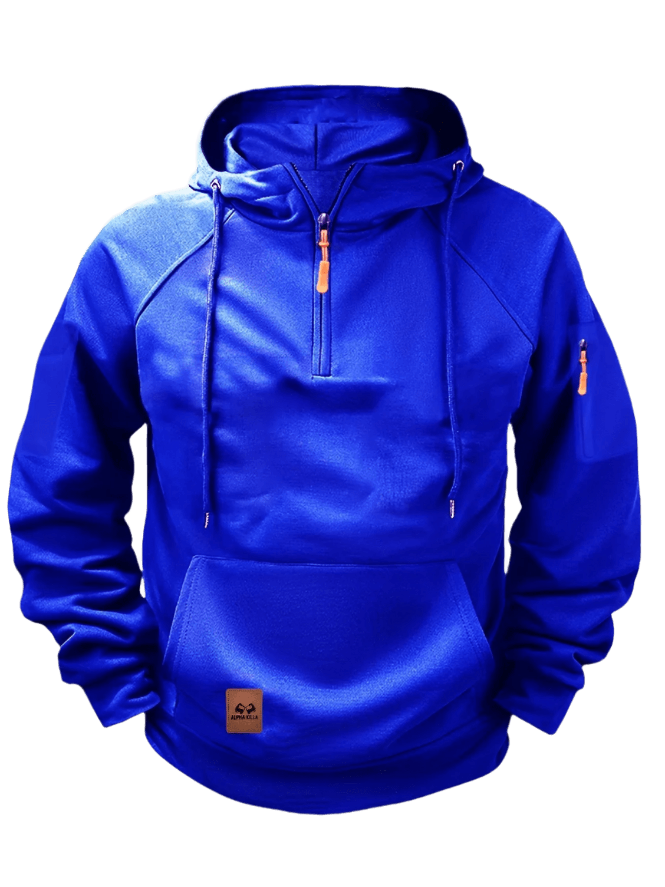 Aerlux Fleece Utility Hoodie | Sweat à capuche décontracté avec plusieurs poches pour hommes