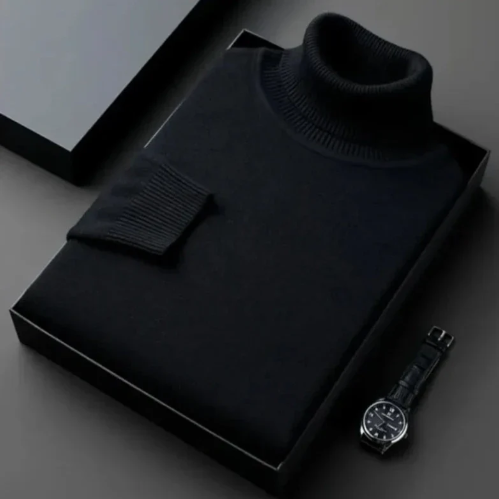 Alioth - Col roulé en cachemire