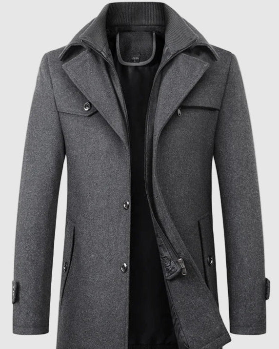 Andrew - Manteau d'Hiver Business Décontracté Imperméable