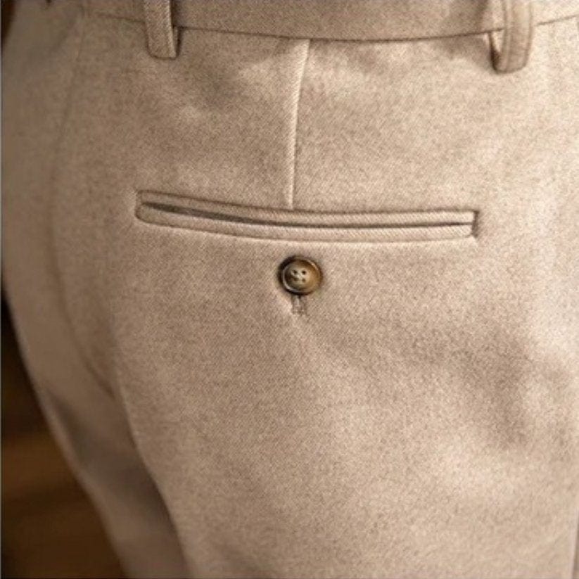 Arthur - Pantalon structuré sur mesure