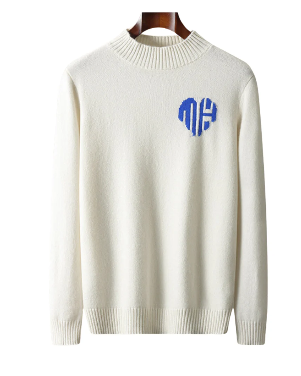 Simone - Pull en cachemire Bora avec cœur