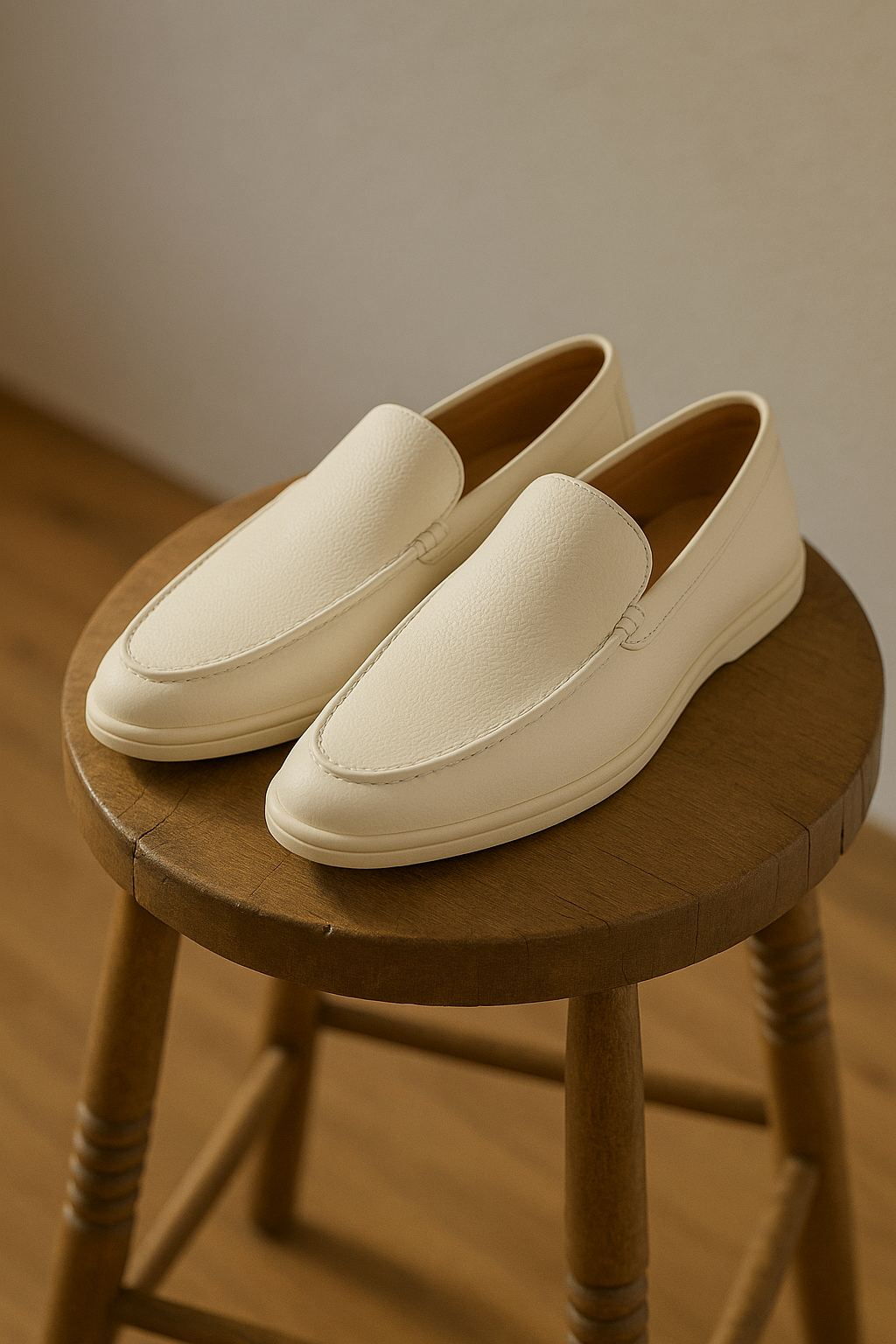 Mocassins en cuir de vachette – Maison Clément Paris