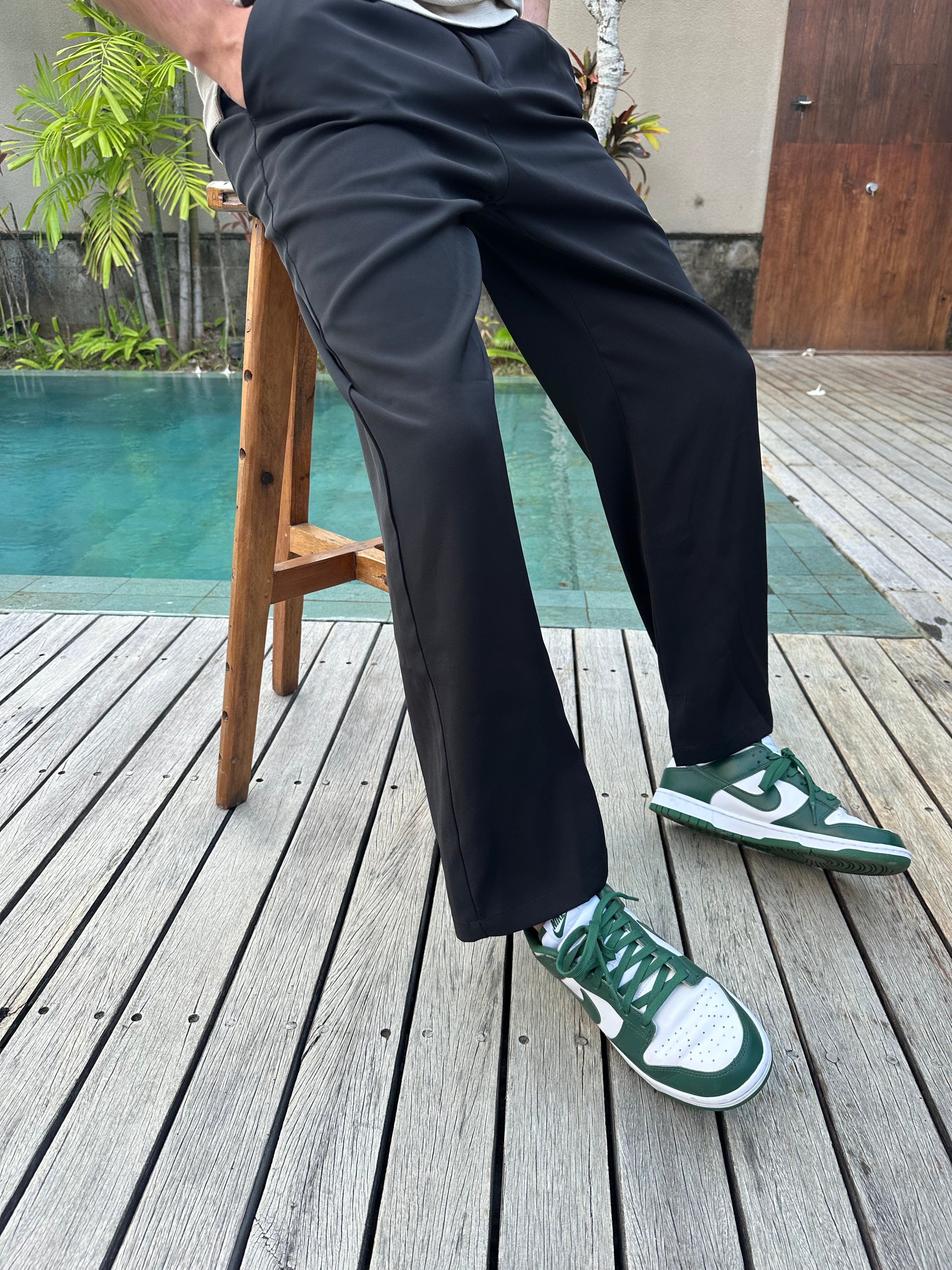 Claude - Pantalon large Old Money