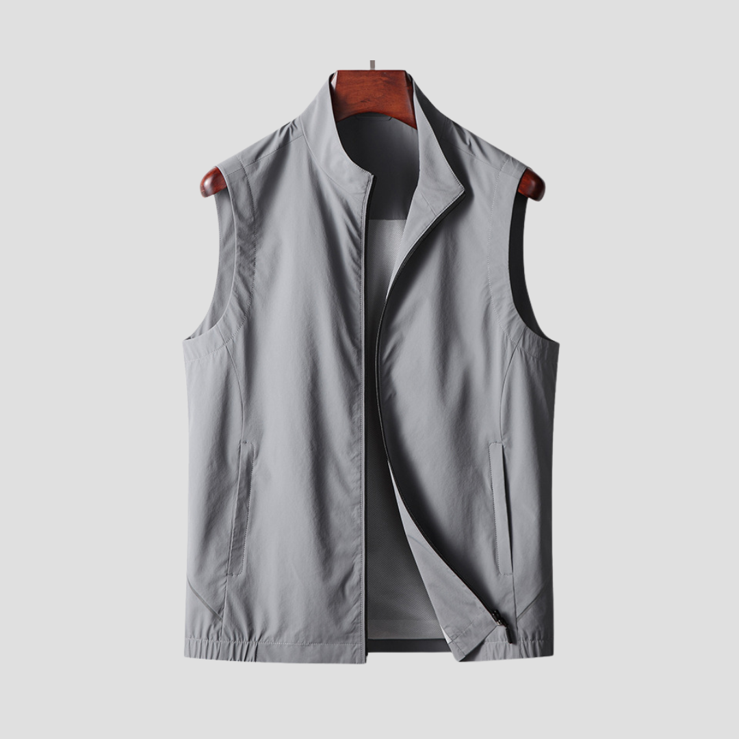 Gilet Homme – Bodywarmer Léger avec Fermeture Éclair – Lifestyle & Sportif
