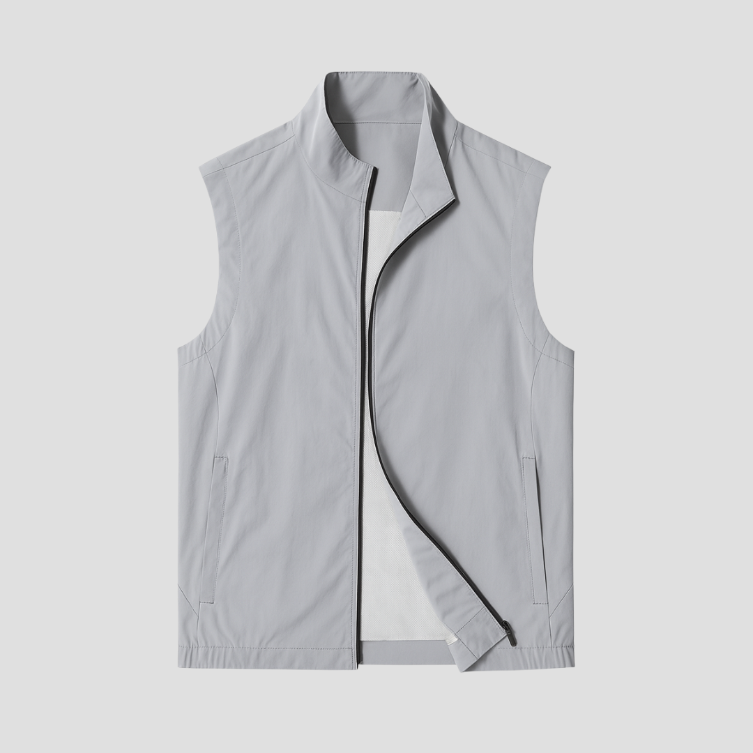 Gilet Homme – Bodywarmer Léger avec Fermeture Éclair – Lifestyle & Sportif