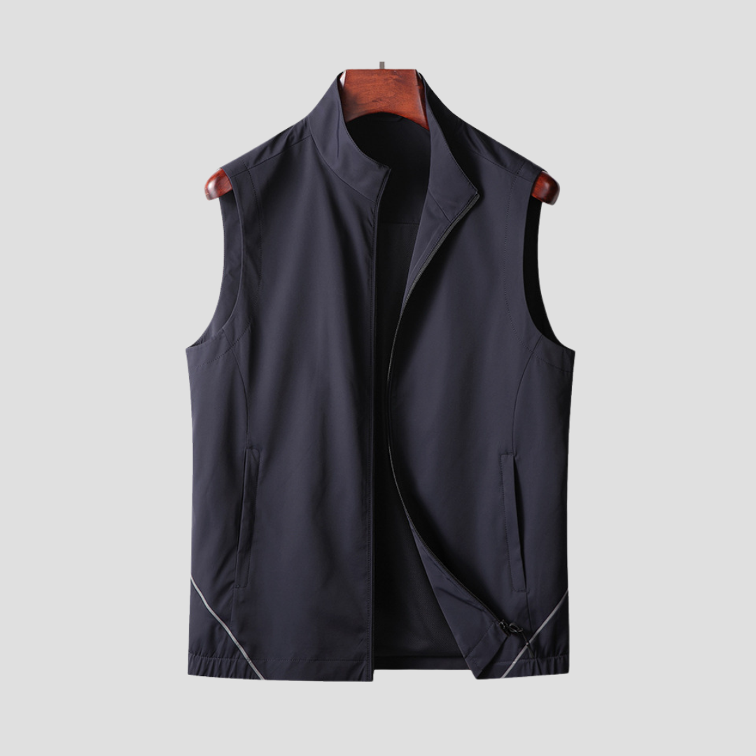 Gilet Homme – Bodywarmer Léger avec Fermeture Éclair – Lifestyle & Sportif