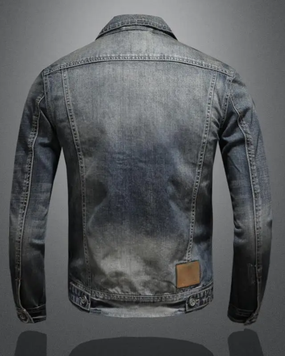 Milano - Veste en denim bleue