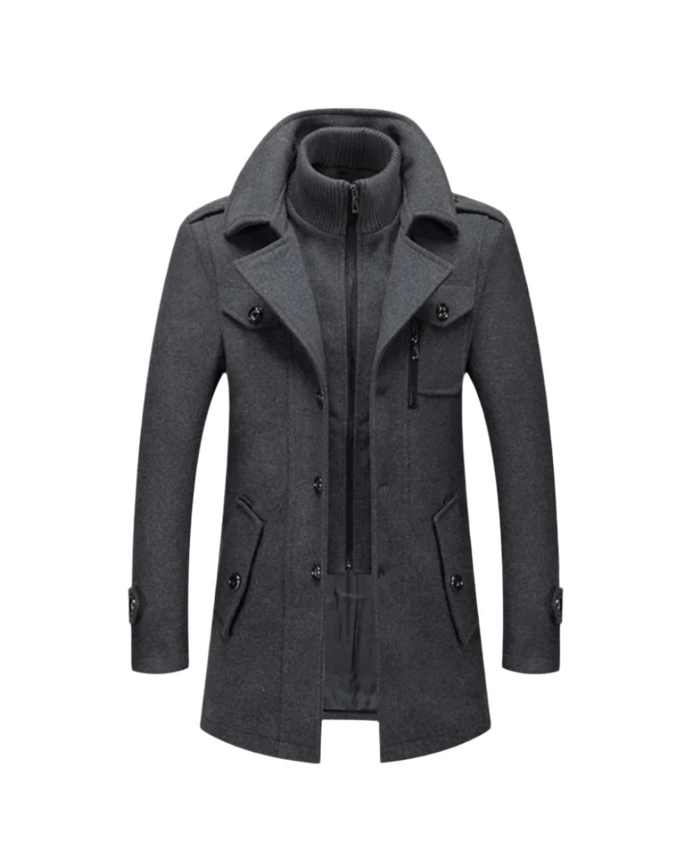 Manteau d'hiver Giuseppe pour hommes – Chaud et durable
