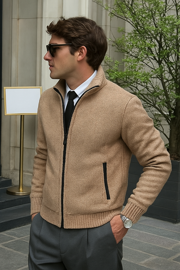 Harold – Pull Old Money à fermeture éclair 2025