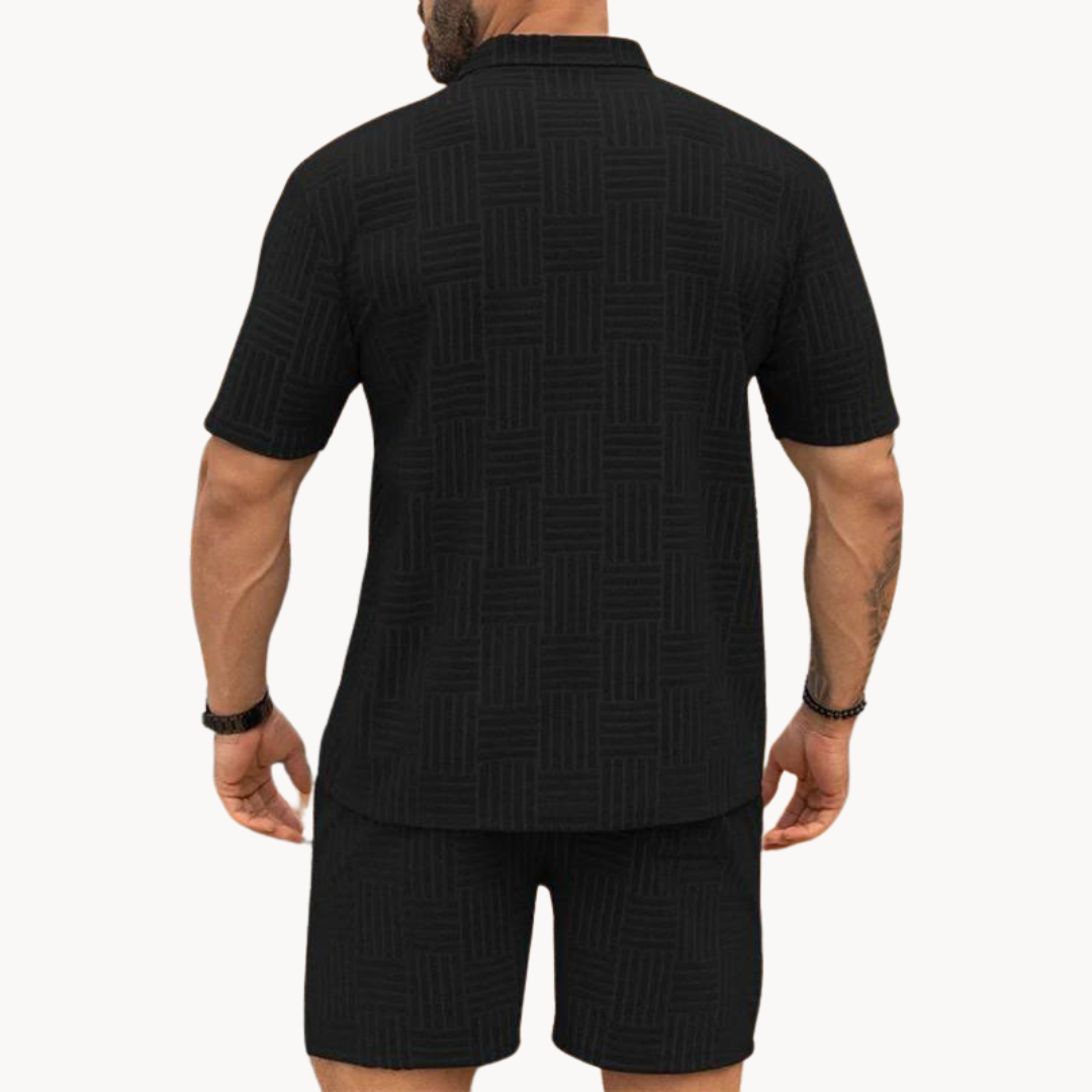 Ensemble Chemise Resort et Short pour Homme Old-Money
