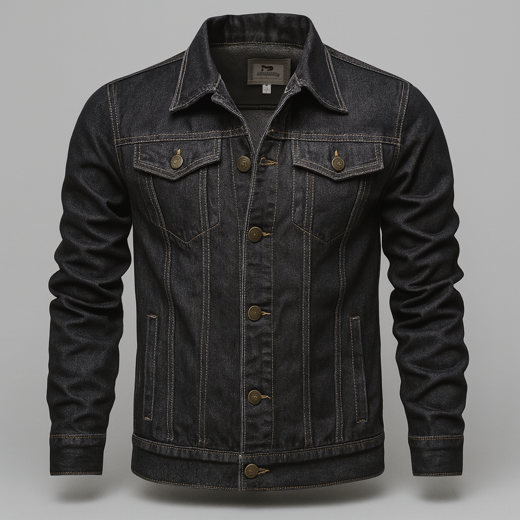 Veste en jean classique pour hommes