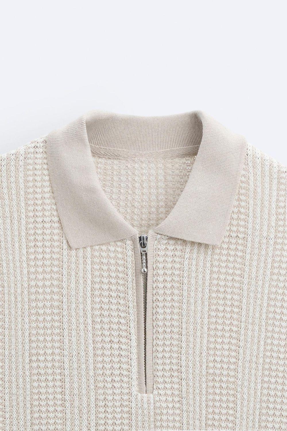 Polo Homme à Fermeture Éclair Légère Style Old Money | Maison Clément Paris