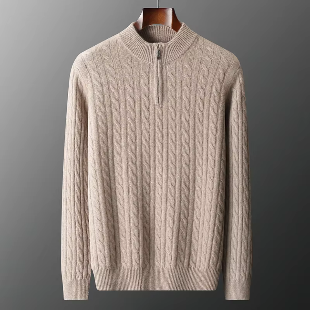 Pull sur mesure de luxe pour hommes