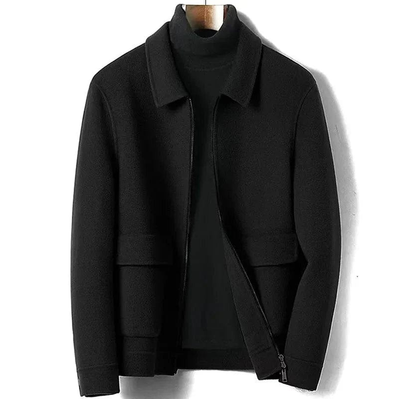 Gianluca - Manteau d'Hiver Élégant en Laine pour Homme avec Poches