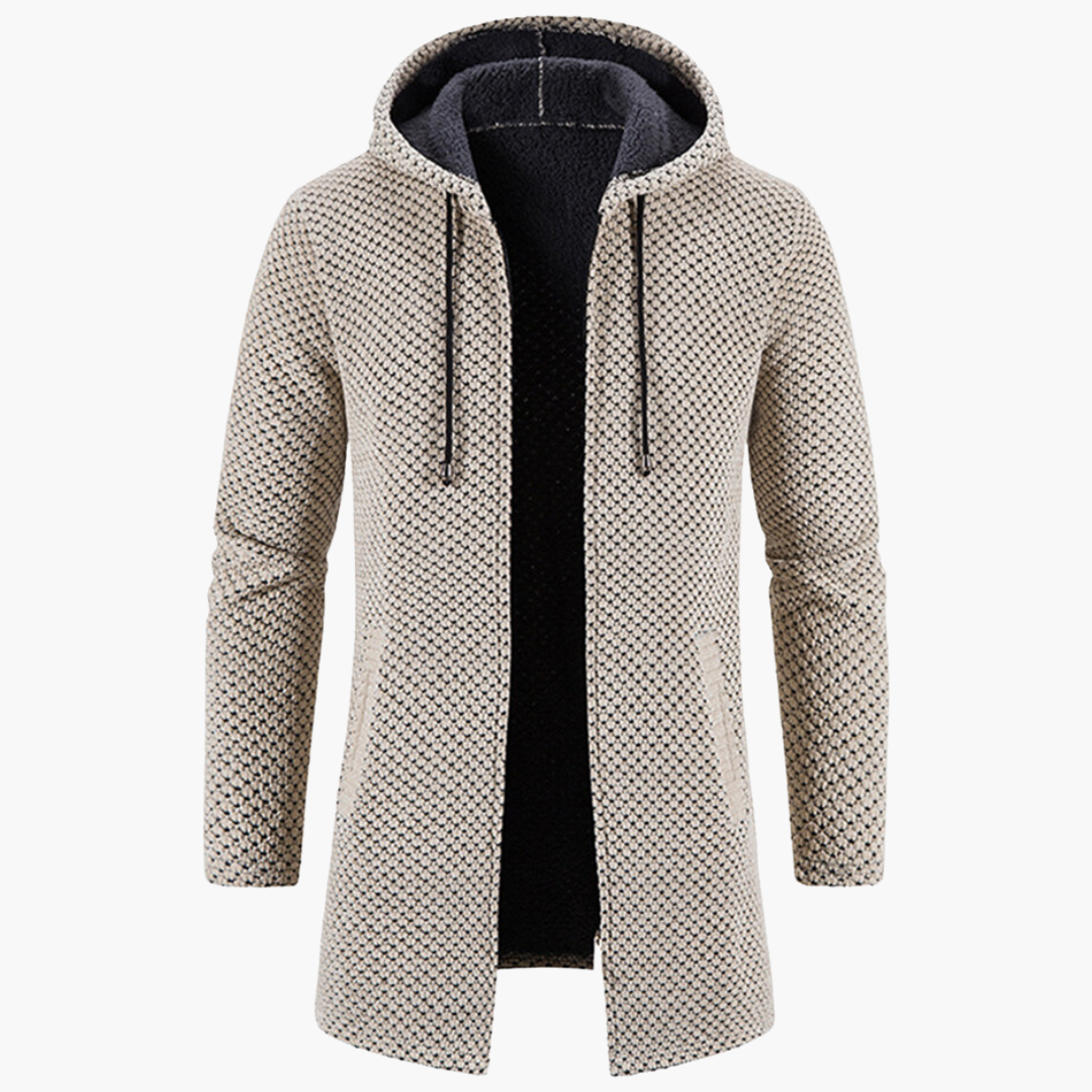 Agustín - Cardigan long en laine