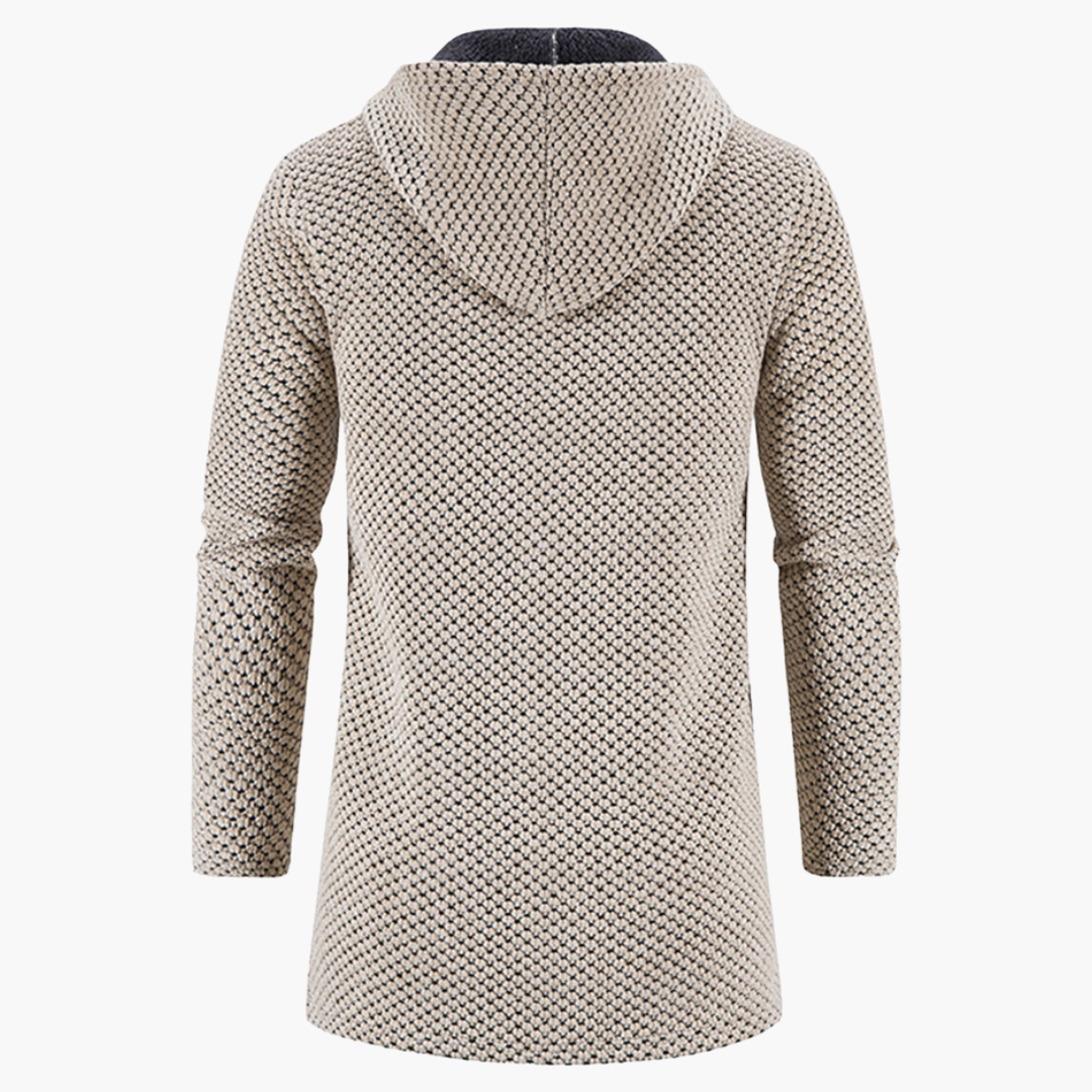 Agustín - Cardigan long en laine