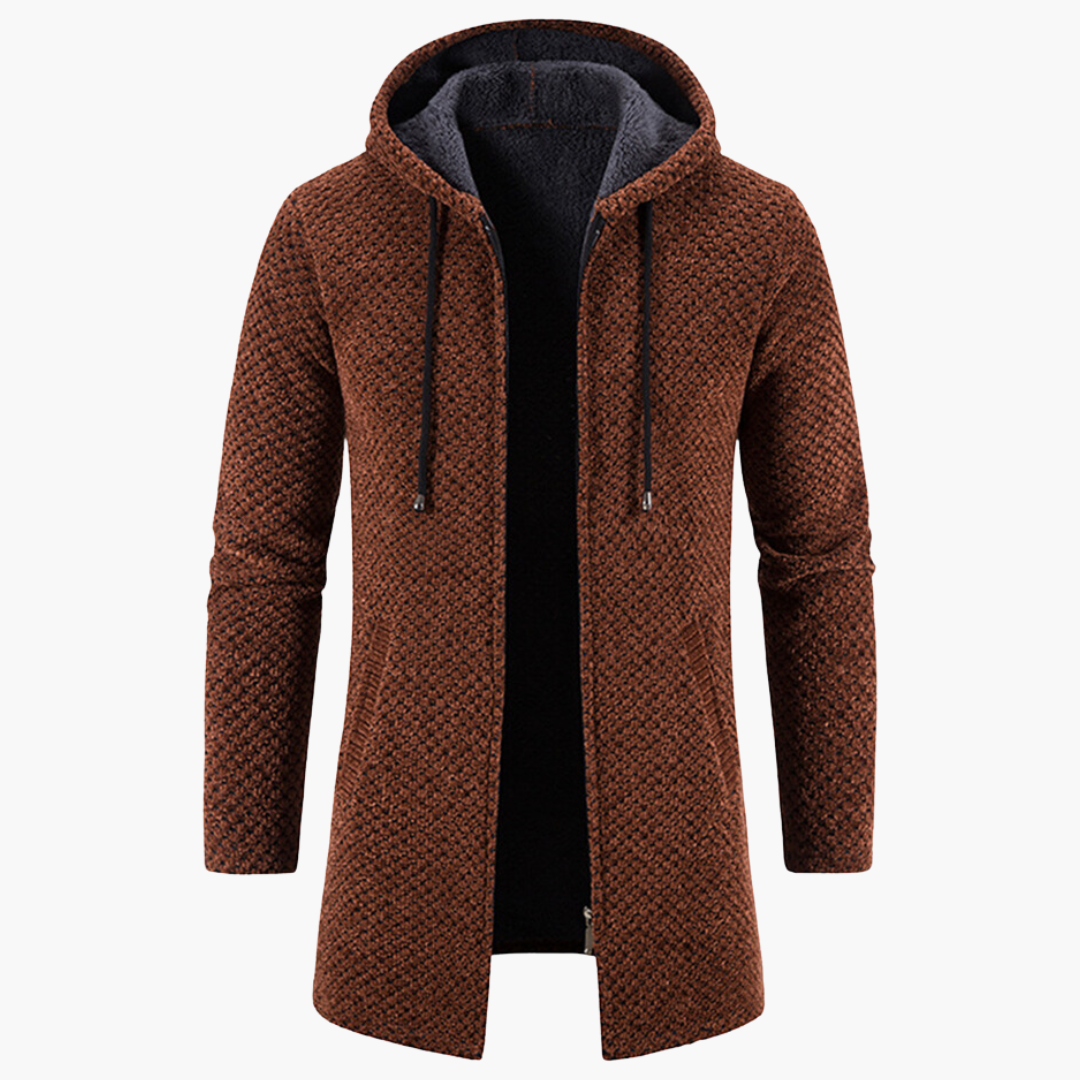 Agustín - Cardigan long en laine