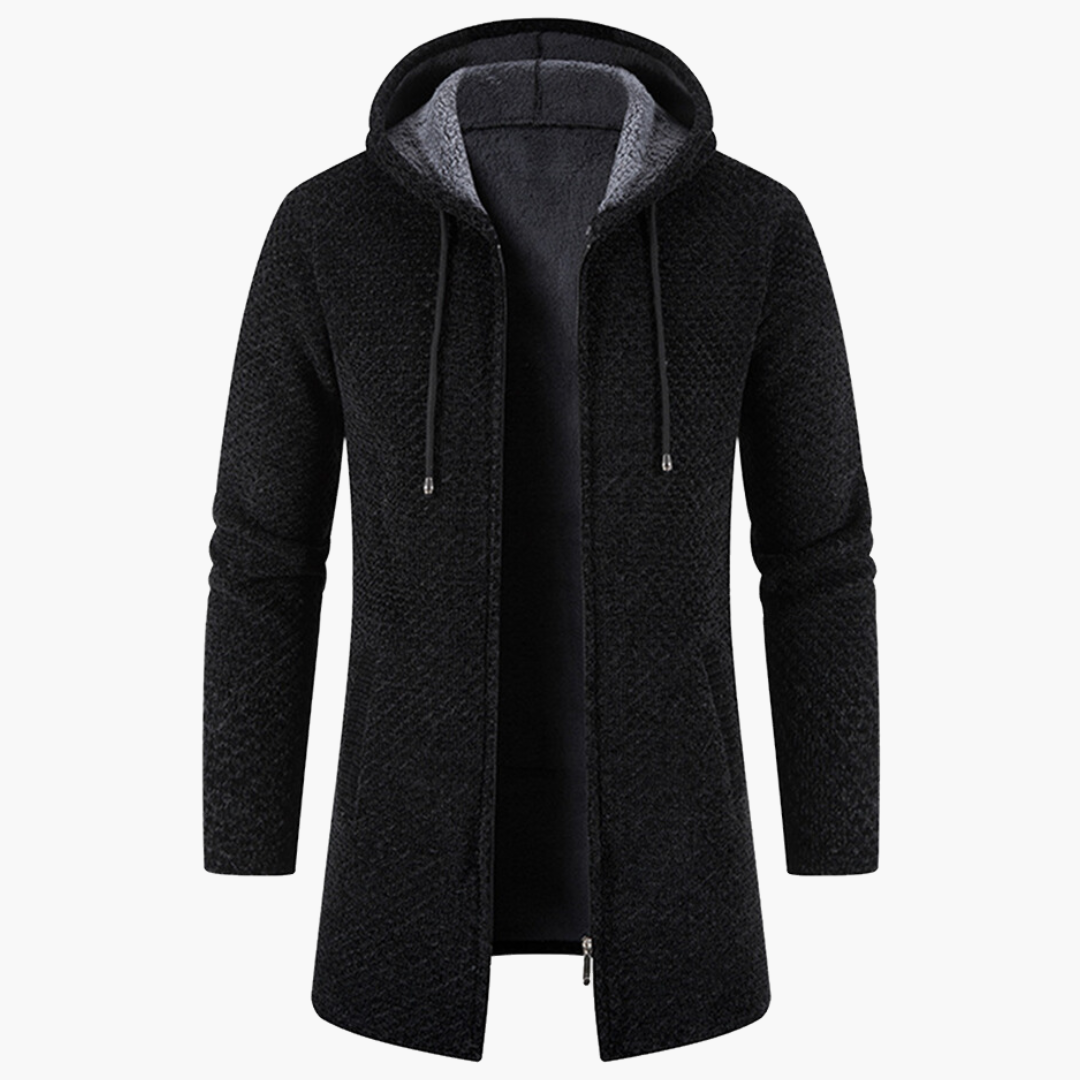 Agustín - Cardigan long en laine