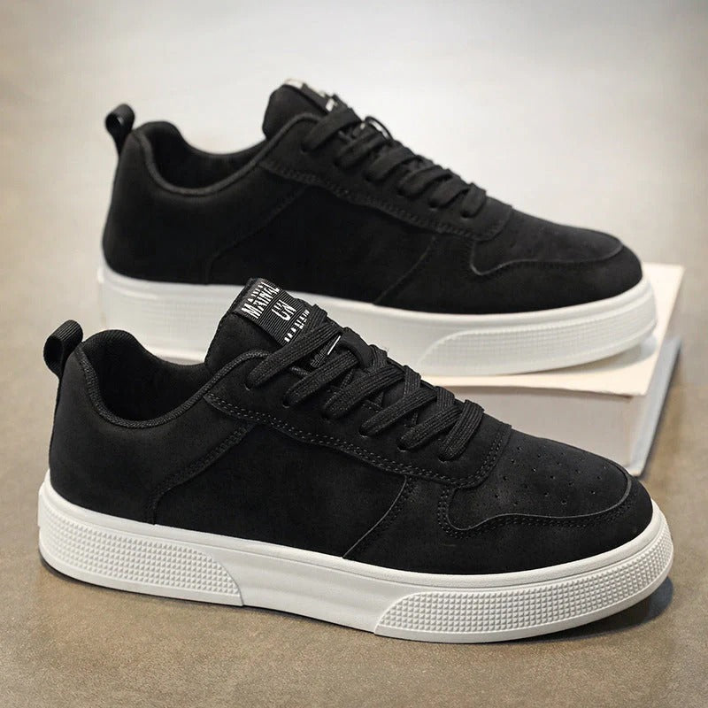 Hugo - Sneakers basses décontractées streetwear pour hommes, style Old Money