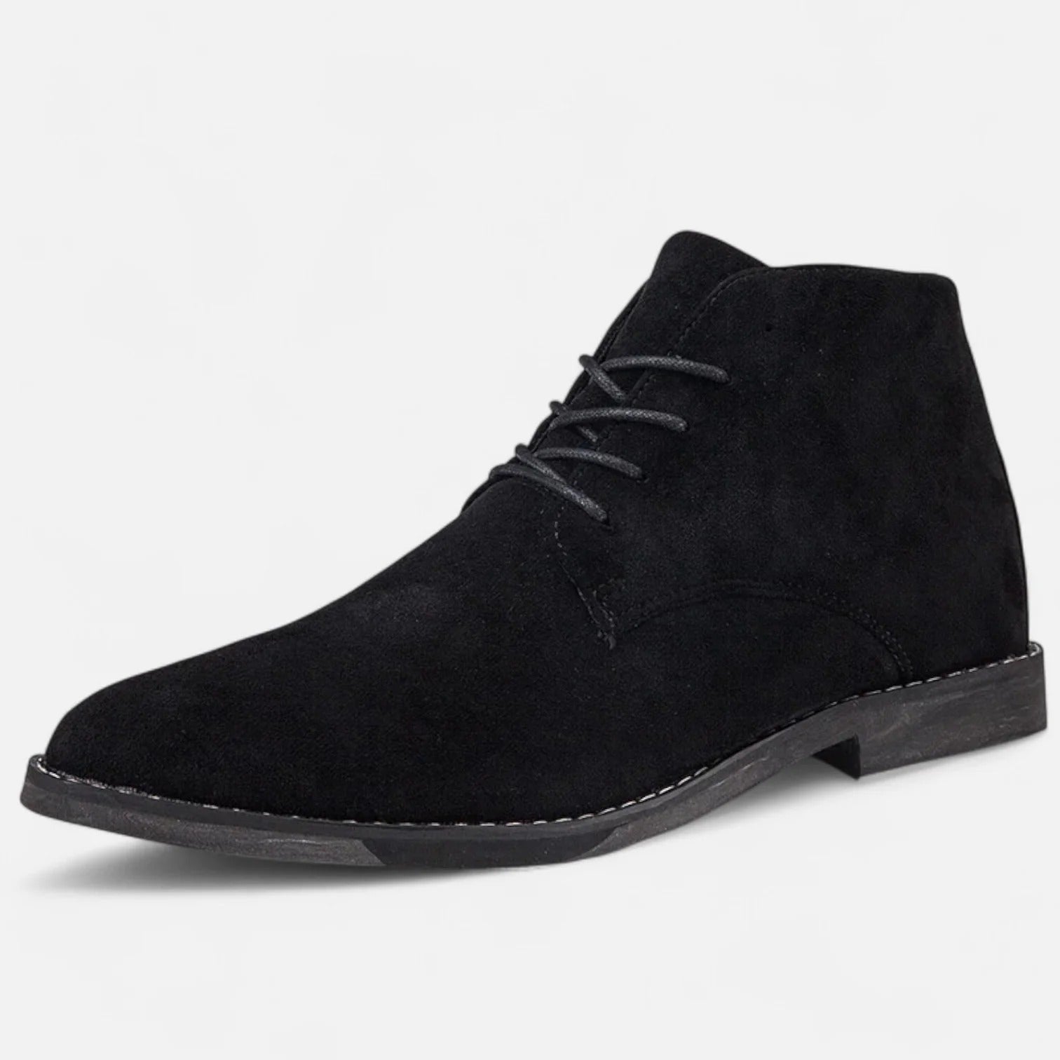Bottines en Suède pour Hommes – Look Classique Business en Brun