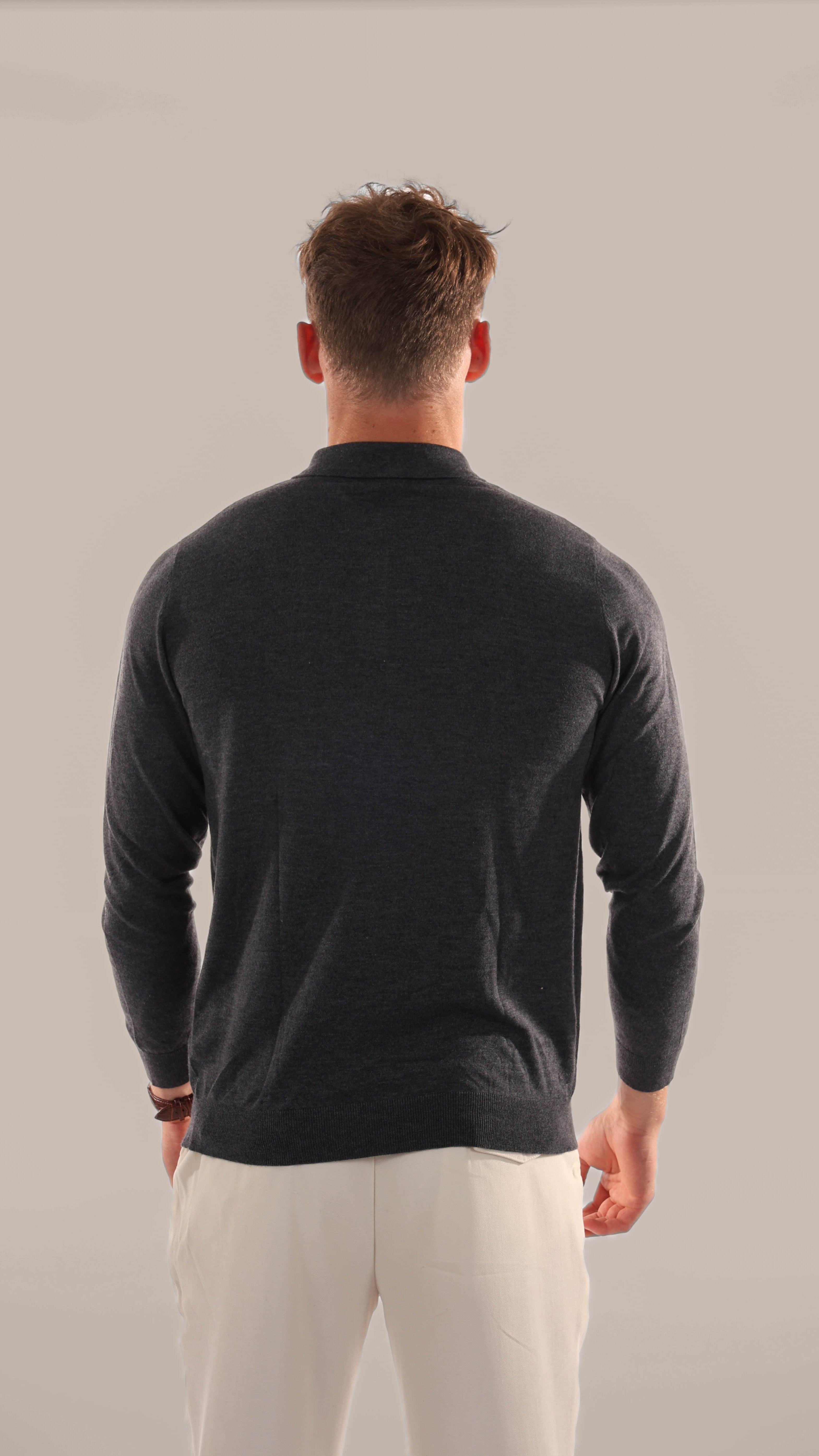 Vincent - Polo Old Money à Manches Longues