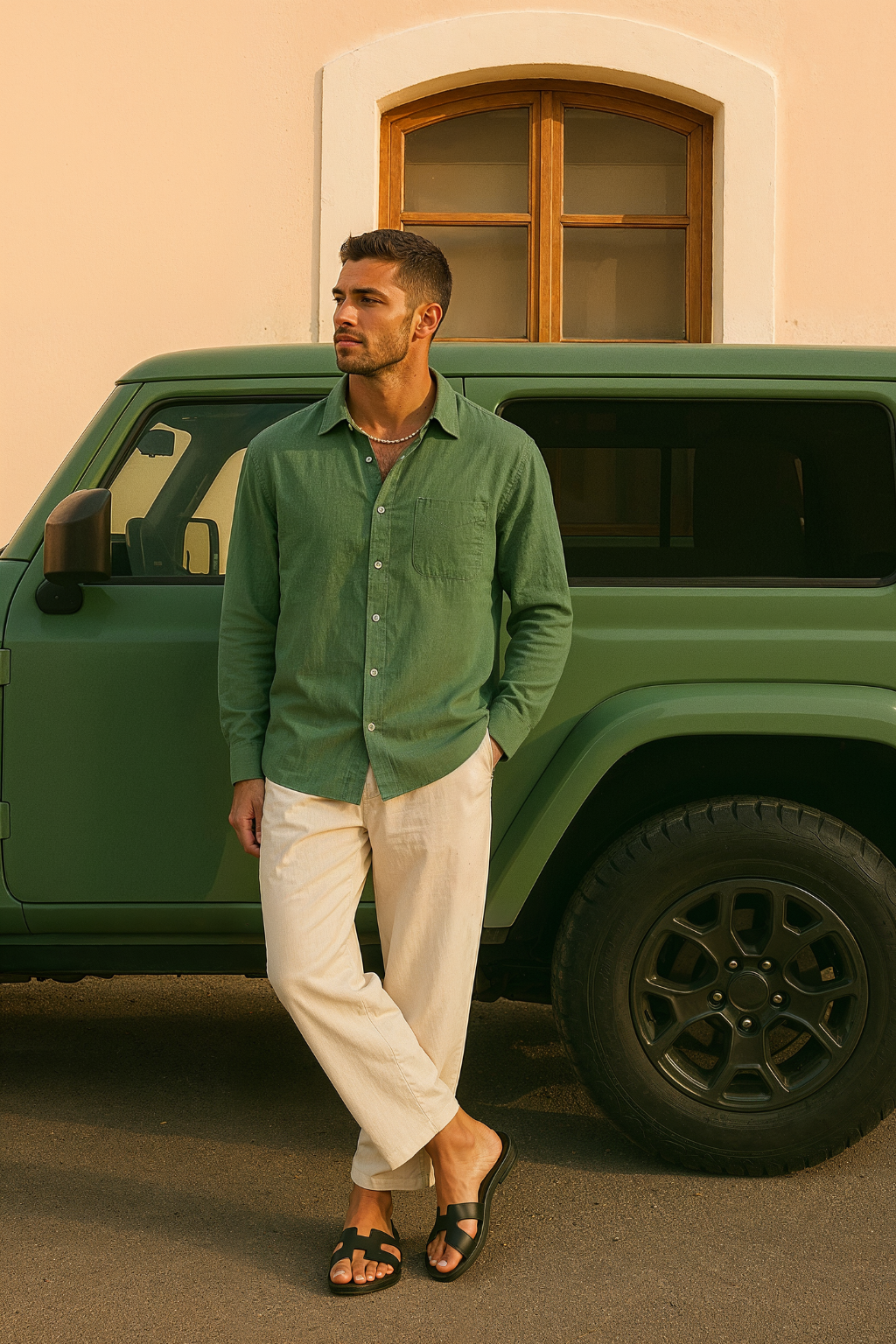 Ensemble en lin – Maison Clément Paris