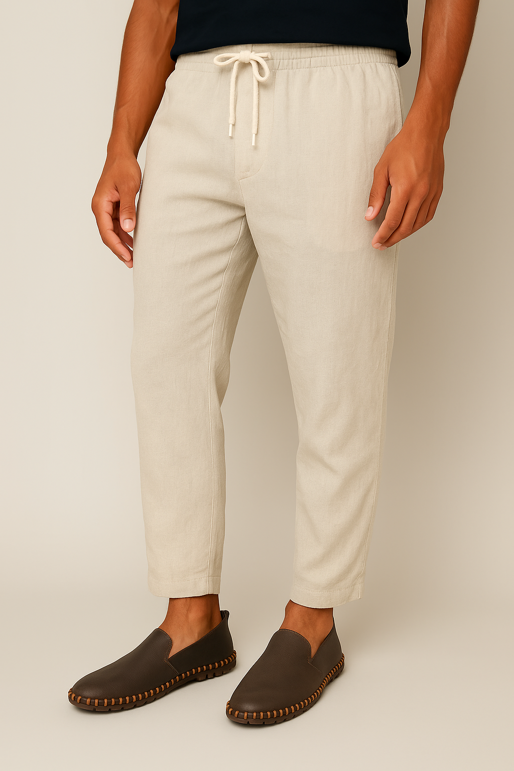 Santorini Mocassins en Cuir