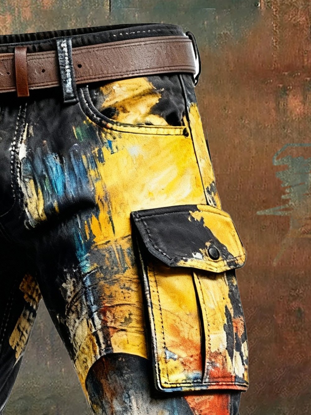 MAISON CLÉMENT PARIS™ | PANTALON CARGO ARTISTIQUE