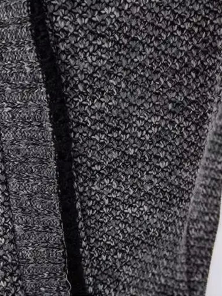 Gilet en Maille Élégant à Zip Complet