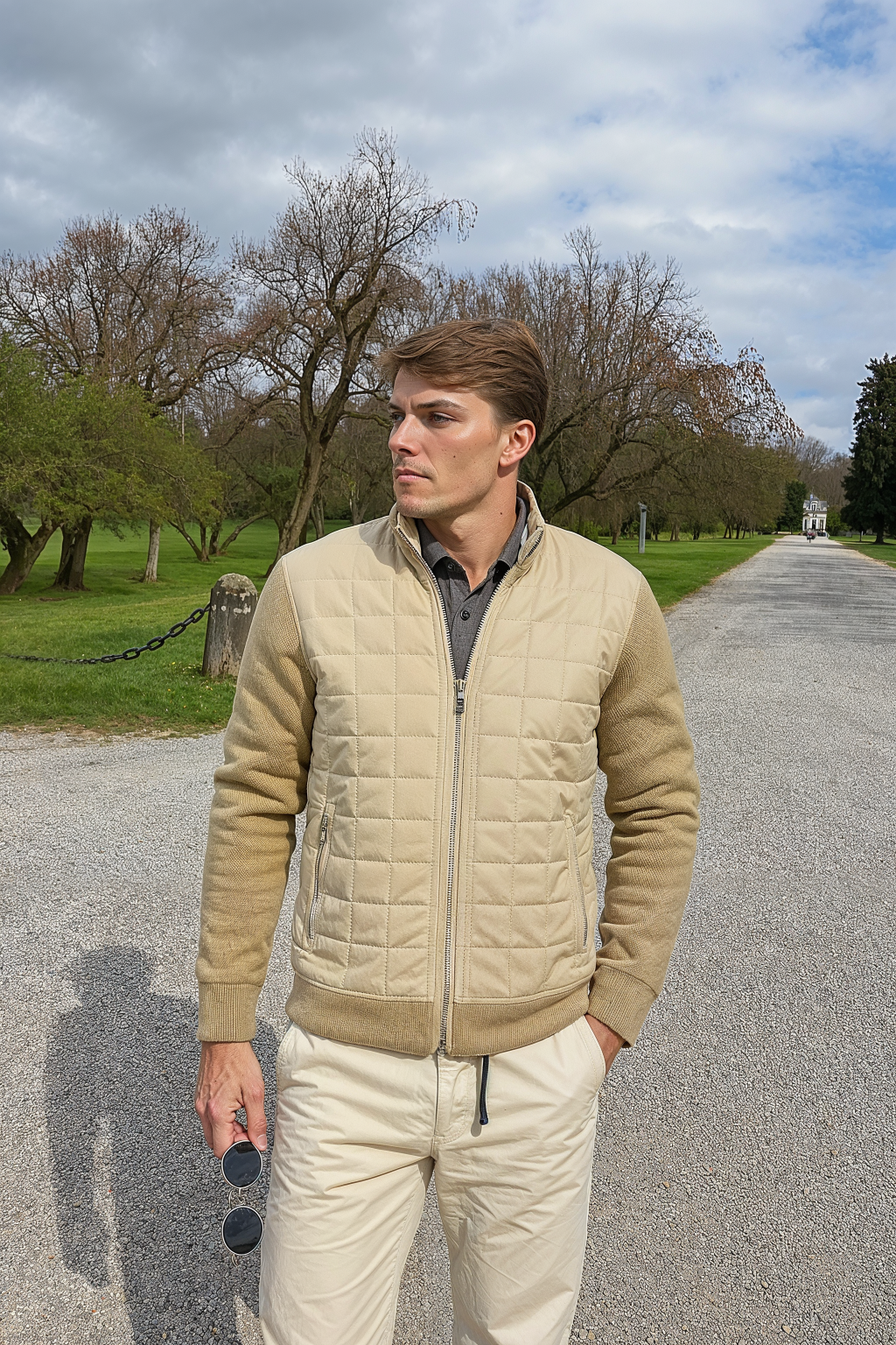 Veste en polaire décontractée pour hommes – Coupe moderne tendance