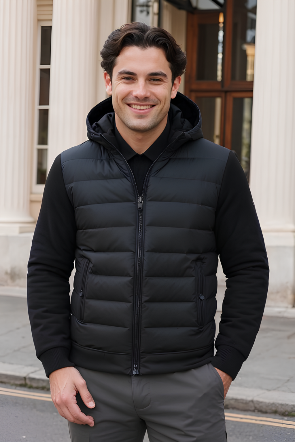 Eduardo - Cardigan Manteau Lifestyle Old Money pour homme 2025