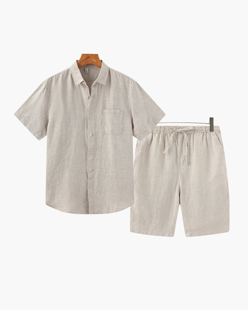 Ensemble 100% lin – Old Money | Maison Clément Paris