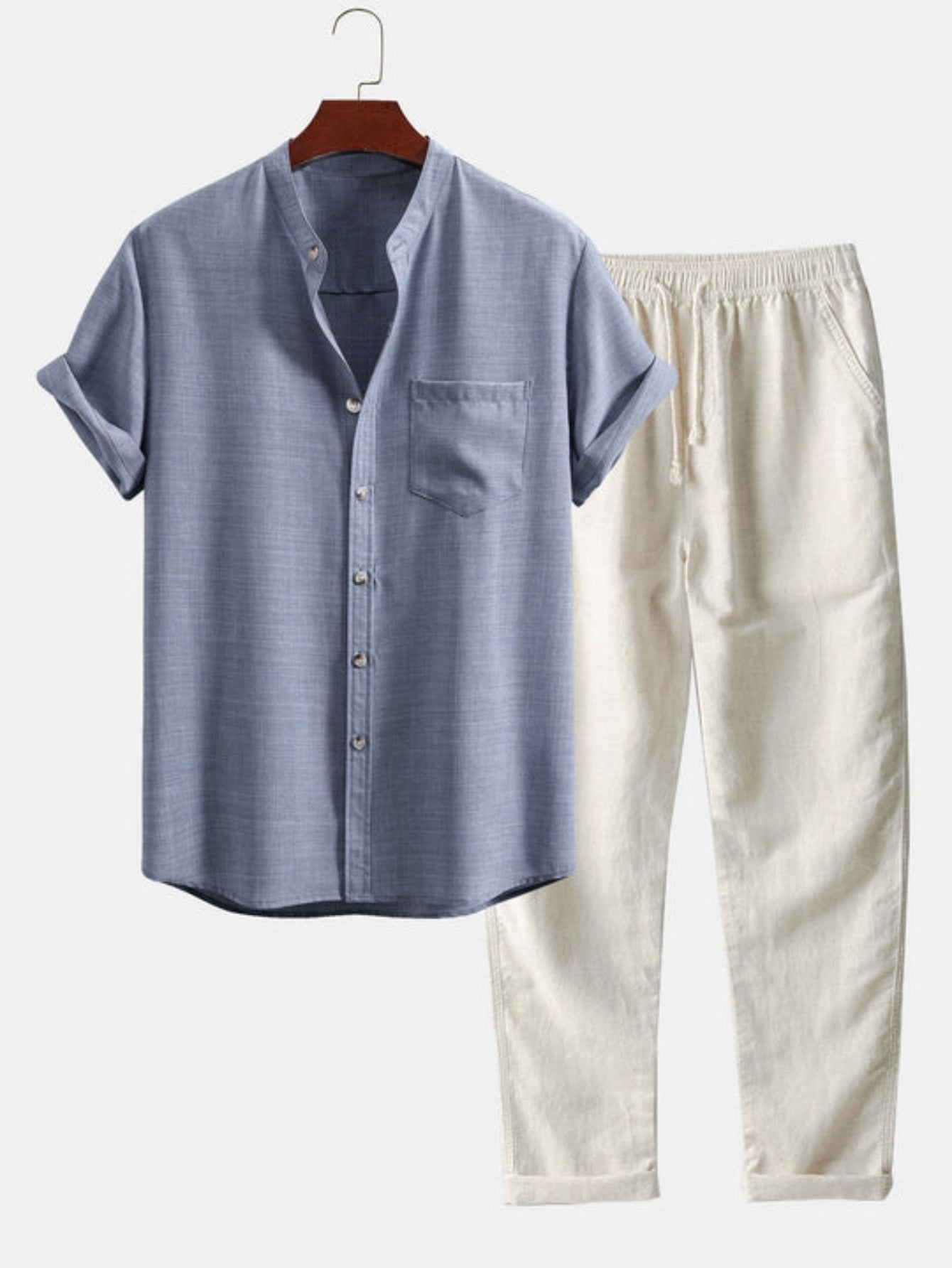 Ensemble tendance en lin – Maison Clément Paris
