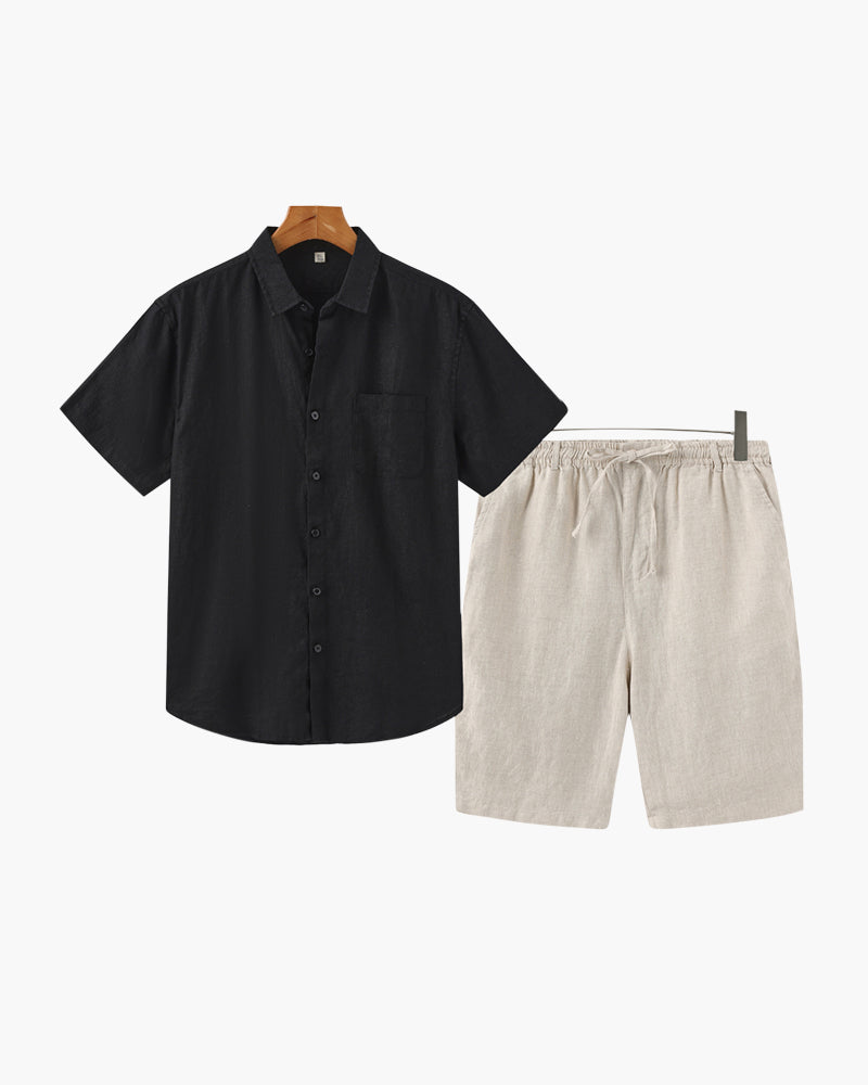 Ensemble 100% lin – Old Money | Maison Clément Paris