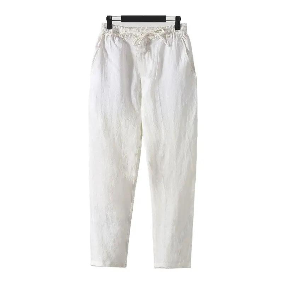 Rico – Pantalon en lin (coupe droite)