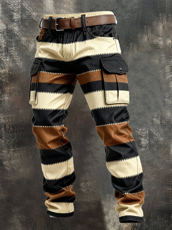 MAISON CLÉMENT PARIS™ | PANTALON CARGO PATCHWORK HOMME