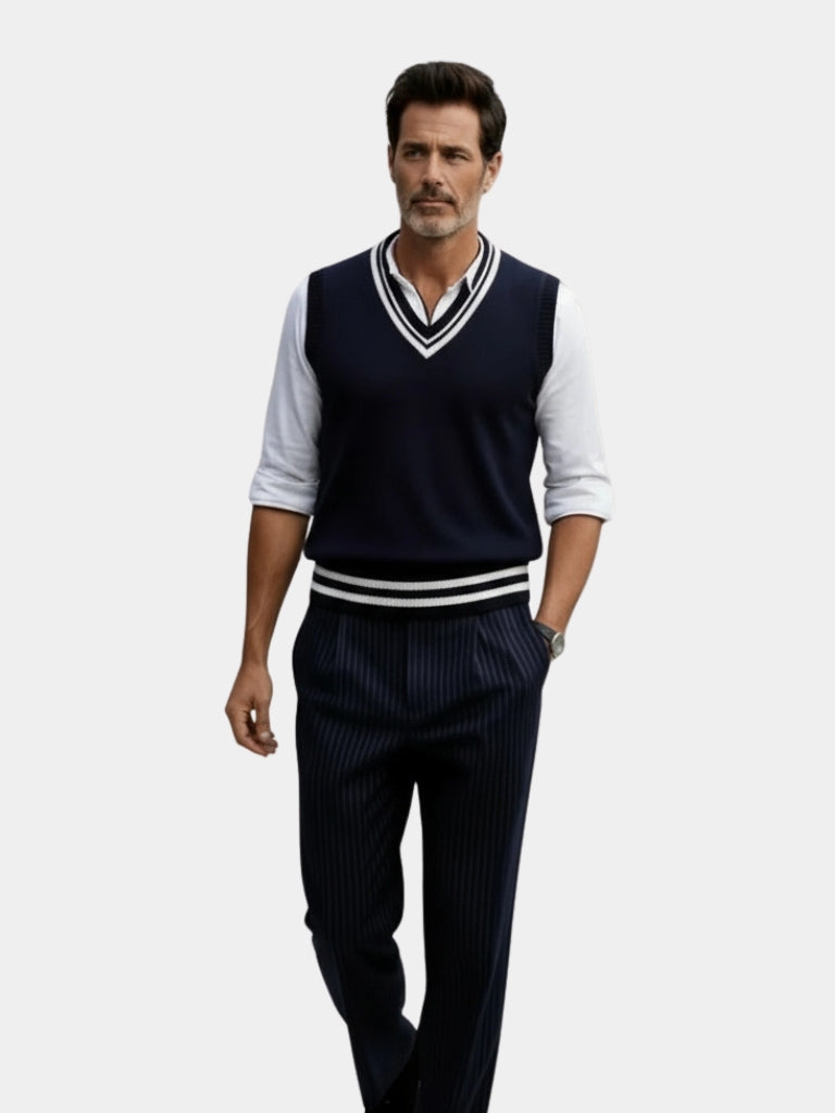 Gilet Tricot Essentiel Vieille Argent