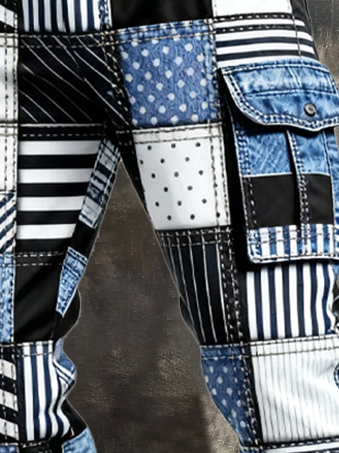 MAISON CLÉMENT PARIS™ | PANTALON CARGO PATCHWORK